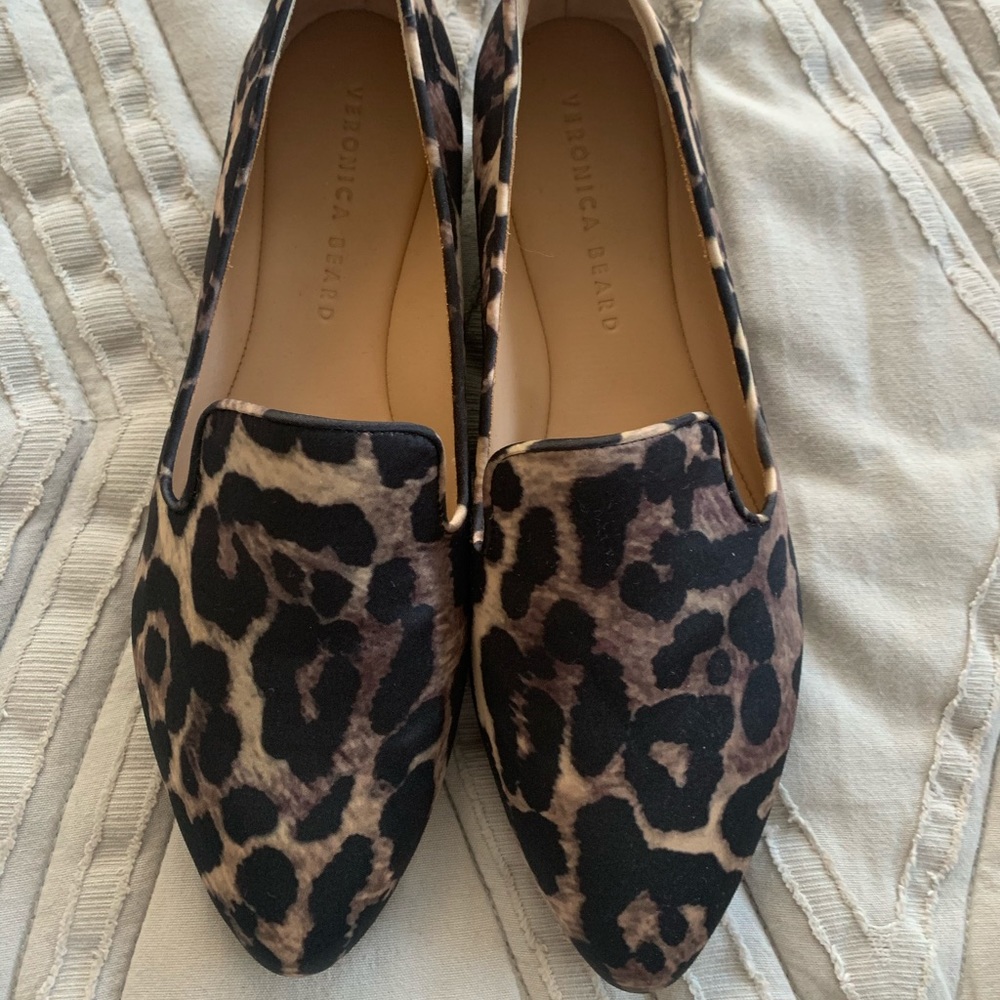Brand New Veronica Beard Leopard Loafers